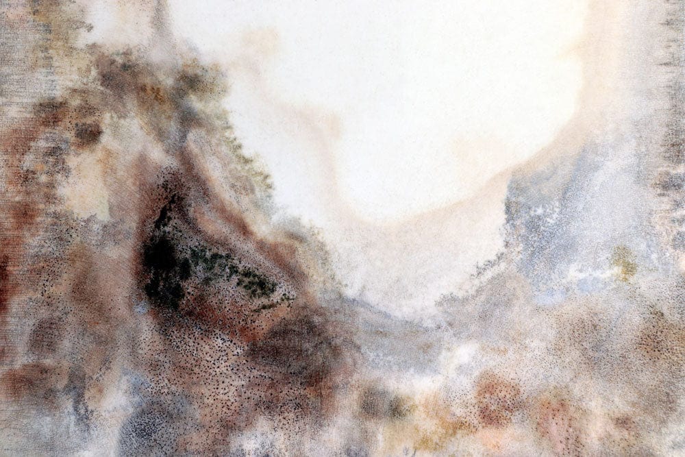 Peinture abstraite texturée pour mural Mur infecté, parfait pour votre papier peint mural