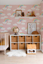 Papier peint mural Nuages & Arc-en-ciel - Vignette | Mr Papier Peint