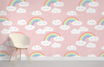 Papier peint mural Nuages & Arc-en-ciel - Vignette | Mr Papier Peint