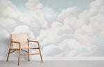 Papier peint mural Nuages Blancs - Vignette | Mr Papier Peint