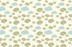 Papier peint mural Nuages & Feuilles - Vignette | Mr Papier Peint