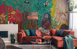 Peint Mural Océan Vert Sérénité et Profondeur - Vignette | Mr Papier Peint