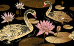 Papier Peint Mural Oie et Lotus - Vignette | Mr Papier Peint