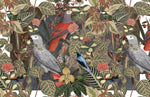 Papier peint mural Oiseau de la jungle - Vignette | Mr Papier Peint