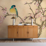 Papier peint mural Oiseau et Fleurs - Vignette | Mr Papier Peint