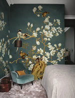 Papier peint mural Oiseaux sur une branche - Vignette | Mr Papier Peint