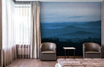 Murale Ombrée Bleue Évasion Panoramique en Papier Peint Mural - Vignette | Mr Papier Peint