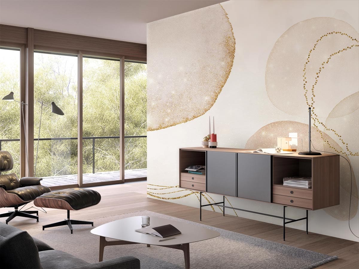 Papier peint mural Ombre Brown - Le meilleur Papier peint panoramique Sur mesure