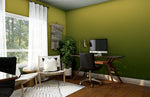 Mural Ombrée Émeraude Tranquillité et Style pour Bureau à Domicile - Vignette | Mr Papier Peint