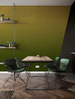 Mural Ombrée Émeraude Tranquillité et Style pour Bureau à Domicile - Vignette | Mr Papier Peint