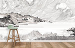 Papier Peint Mural Orage sur le Lac - Vignette | Mr Papier Peint