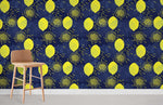 Peint mural orange éclat d’agrumes pour un intérieur lumineux - Vignette | Mr Papier Peint
