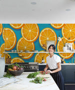 Papier peint mural Oranges - Vignette | Mr Papier Peint