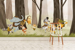 Papier peint mural Orchestre Animaux II - Vignette | Mr Papier Peint