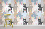 Papier peint mural Ours Dansants - Vignette | Mr Papier Peint