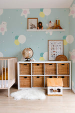Papier peint mural Ours et Ballon rêveur pour chambre d’enfant - Vignette | Mr Papier Peint