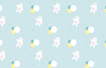 Papier peint mural Ours et Ballon rêveur pour chambre d’enfant - Vignette | Mr Papier Peint