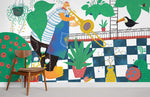 Papier peint mural Ours jouant de la musique - Vignette | Mr Papier Peint