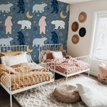 Papier peint mural Ours Polaires voyage vers les terres boréales - Vignette | Mr Papier Peint
