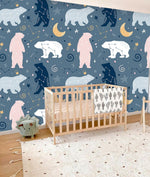 Papier peint mural Ours Polaires voyage vers les terres boréales - Vignette | Mr Papier Peint