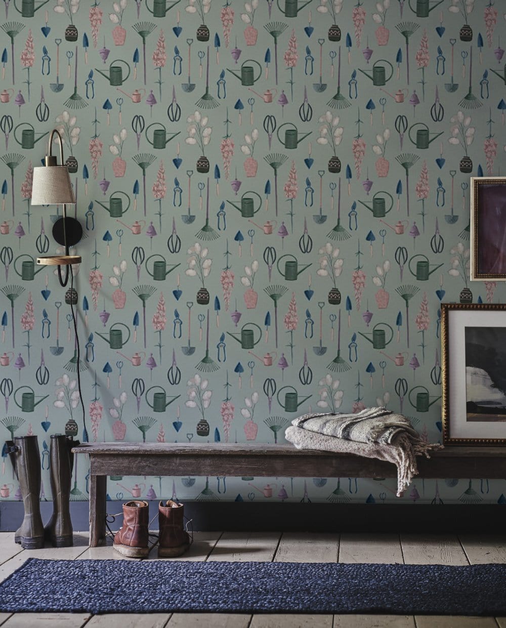 Papier peint mural Outils de Jardinage II - Le meilleur Papier peint panoramique Sur mesure