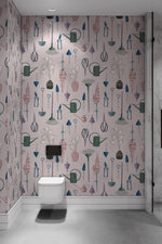 Papier peint mural Outils de Jardinage souffle nature et créativité - Vignette | Mr Papier Peint