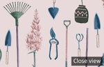 Papier peint mural Outils de Jardinage souffle nature et créativité - Vignette | Mr Papier Peint