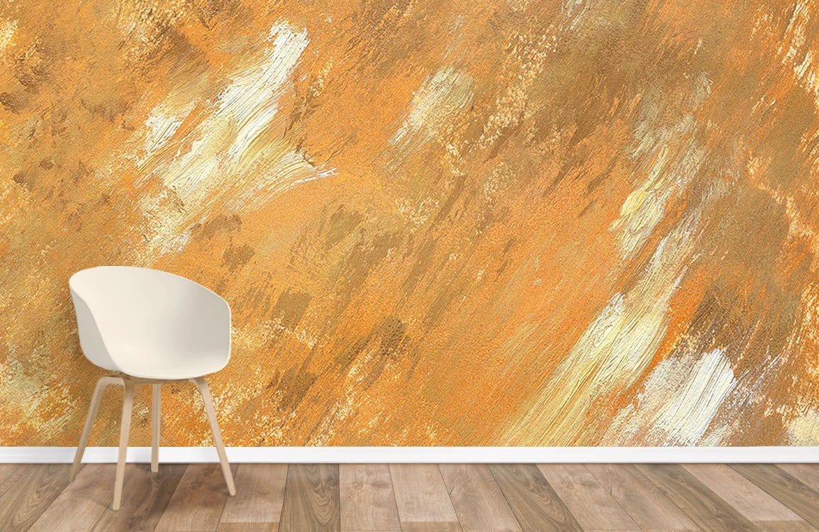 Papier Peint Mural Palette Orange - Le meilleur Papier peint panoramique Sur mesure