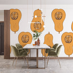 Papier peint mural Papaye éclat tropical et vitalité exotique - Vignette | Mr Papier Peint
