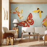 Papier peint mural Papillon Japonais II en français - Vignette | Mr Papier Peint