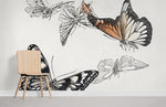 Papier peint mural Papillons - Vignette | Mr Papier Peint