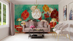 Papier peint mural Papillons sur Fleurs - Vignette | Mr Papier Peint