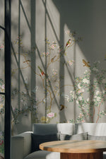 Papier Peint Mural Paradis Vintage Évasion Élégante et Intemporelle - Vignette | Mr Papier Peint