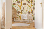 Papier peint mural Paresseux Coquin dans une forêt luxuriante - Vignette | Mr Papier Peint