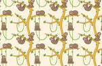 Papier peint mural Paresseux Coquin dans une forêt luxuriante - Vignette | Mr Papier Peint