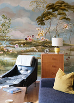 Papier peint mural paysage de fleurs vintage pour une évasion poétique - Vignette | Mr Papier Peint
