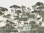 Papier peint mural paysage faunique serein de Savannah - Vignette | Mr Papier Peint