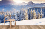 Papier Peint Mural Paysage Hivernal Fantastique - Vignette | Mr Papier Peint