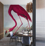 Mural Pélican Rose la touche d’élégance pour un intérieur inspirant - Vignette | Mr Papier Peint