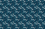 Papier peint mural Pétales Bleu Foncé Évasion Mystique - Vignette | Mr Papier Peint