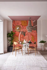 Papier peint mural Pétales de Perle ambiance poétique et lumineuse - Vignette | Mr Papier Peint