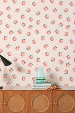 Papier peint mural Petite Pêche douceur naturelle et élégance sereine - Vignette | Mr Papier Peint