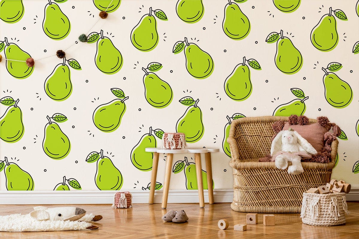Papier peint mural Petite Poire - Le meilleur Papier peint panoramique Sur mesure