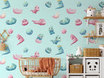 Papier peint mural Petits Dinosaures - Vignette | Mr Papier Peint