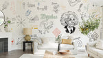 Papier Peint Mural Physique d’Einstein Éveil Artistique et Curiosité - Vignette | Mr Papier Peint