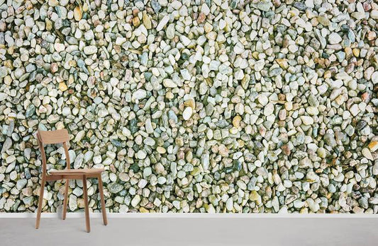Papier peint mural Pierres Vertes - Le meilleur Papier peint panoramique Sur mesure