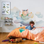 Papier Peint Mural Pilote Renard - Vignette | Mr Papier Peint