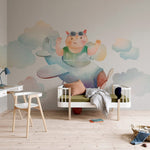 Papier Peint Mural Pilote Renard - Vignette | Mr Papier Peint