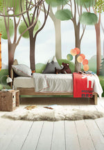 Papier Peint Mural Pique-Nique en Forêt Tranquillité et Feuillage - Vignette | Mr Papier Peint