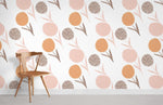 Papier peint mural Pissenlit Orange - Vignette | Mr Papier Peint